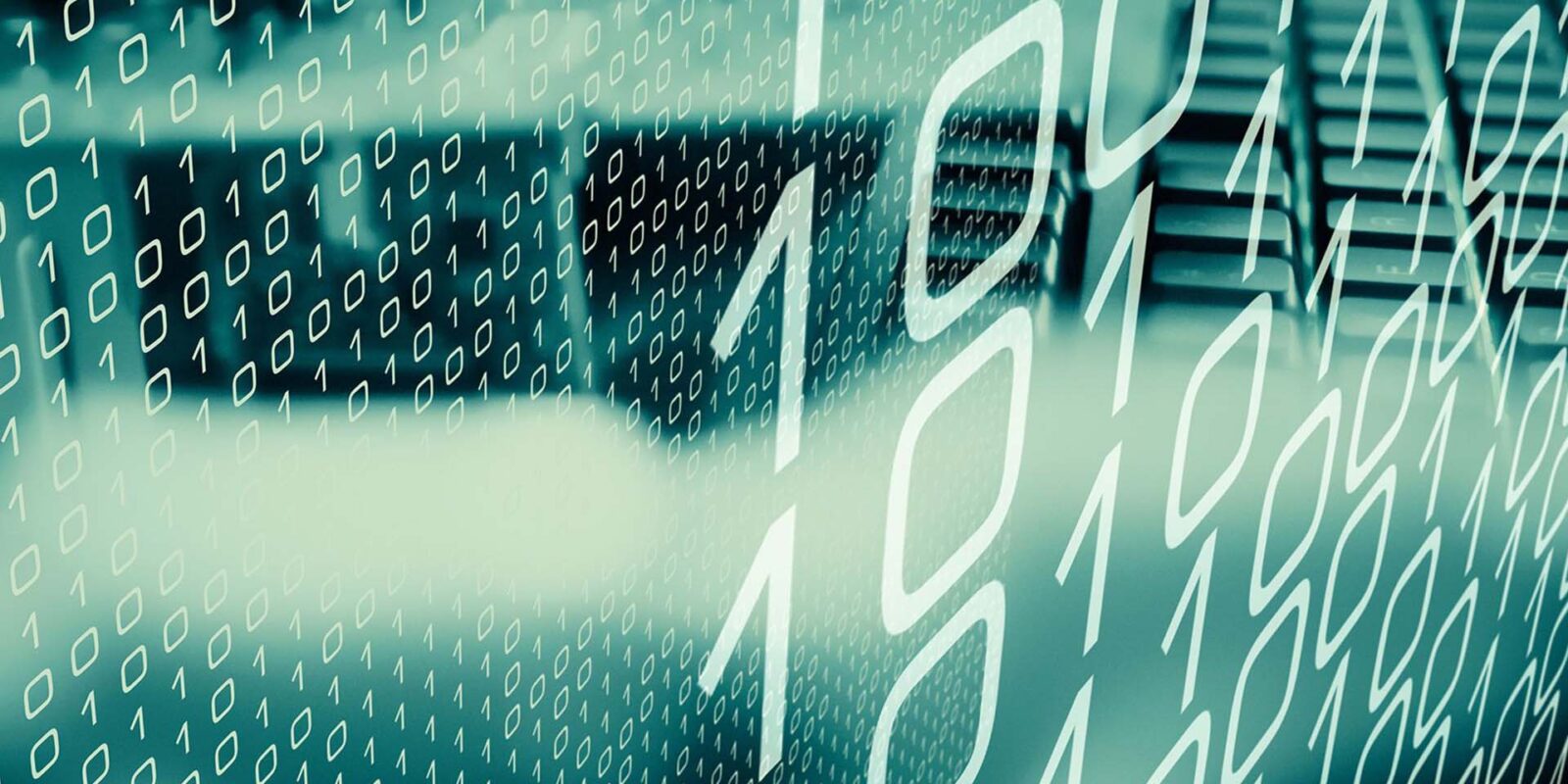 graphic of binary code